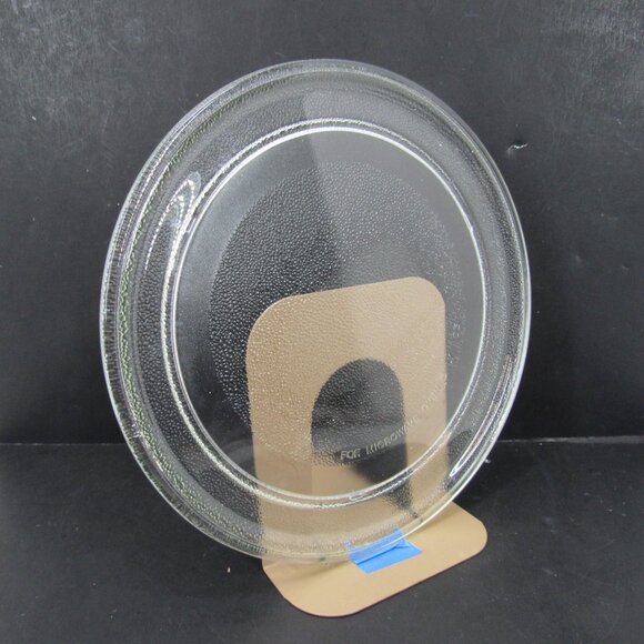 Microwave Glass Turntable Plate 9 1/2 Diameter with Roller Ring Preowned - Picture 2 of 8